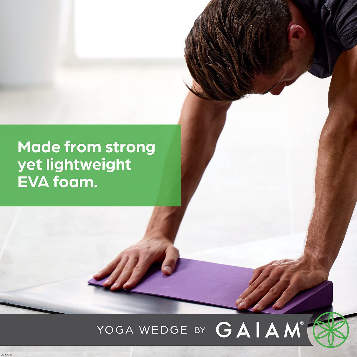Yoga Block Wedge, EVA Foam for Wrist & Ankle Support