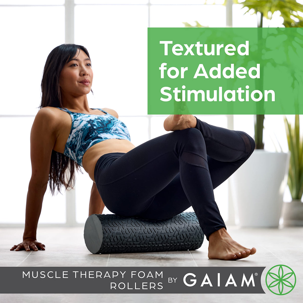 Restore Textured Foam Roller, Deep Tissue, 18"