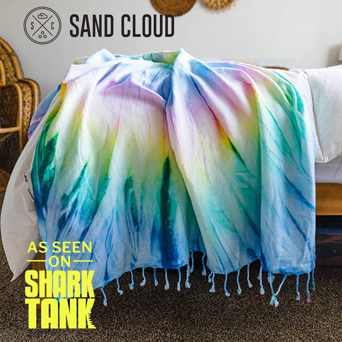 Turkish Yoga Beach Towel - Quick Drying & Sand Resistant, Extra Large
