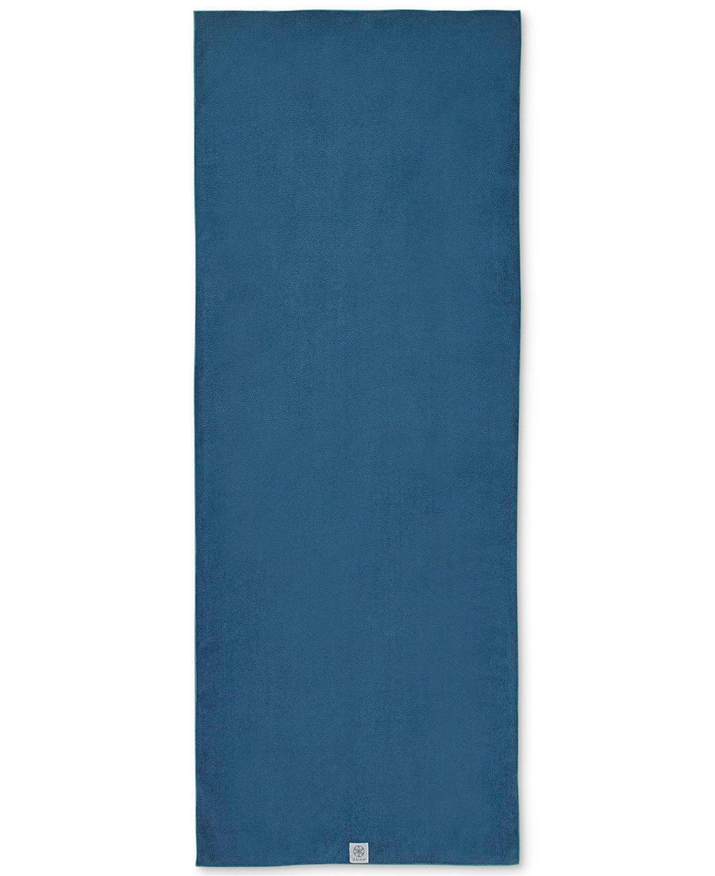 Stay-Put Yoga Mat Towel, Non-Slip, Corner Pockets (Lake)