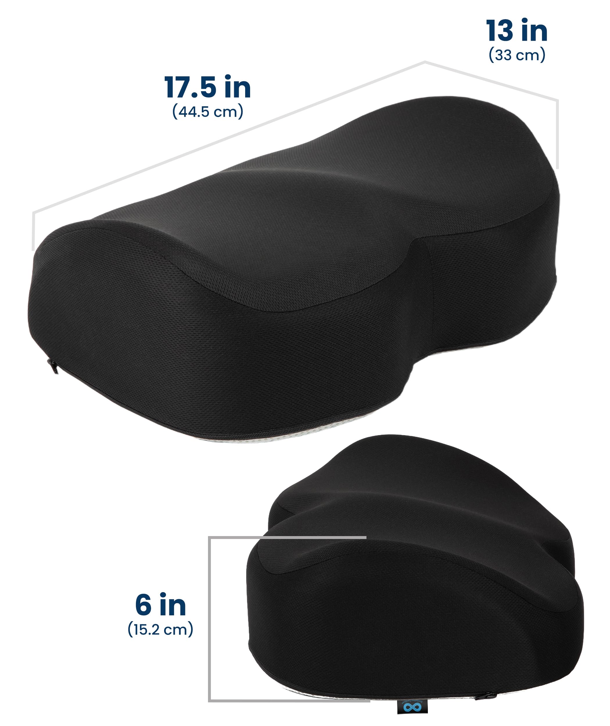 Foot Rest for Under Desk at Work - Memory Foam Office Foot Stool & Under Desk Footrest Leg Elevation Pillow for Gaming & Home Office, Supports Posture