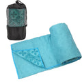 Yoga Towels, Non Slip Hot Yoga Mat Towel with Grip Dots,Super-Absorbent Soft Microfiber Yoga Blanket for Pilates, Fitness and Workout 72inch x 24inch (Light Blue)