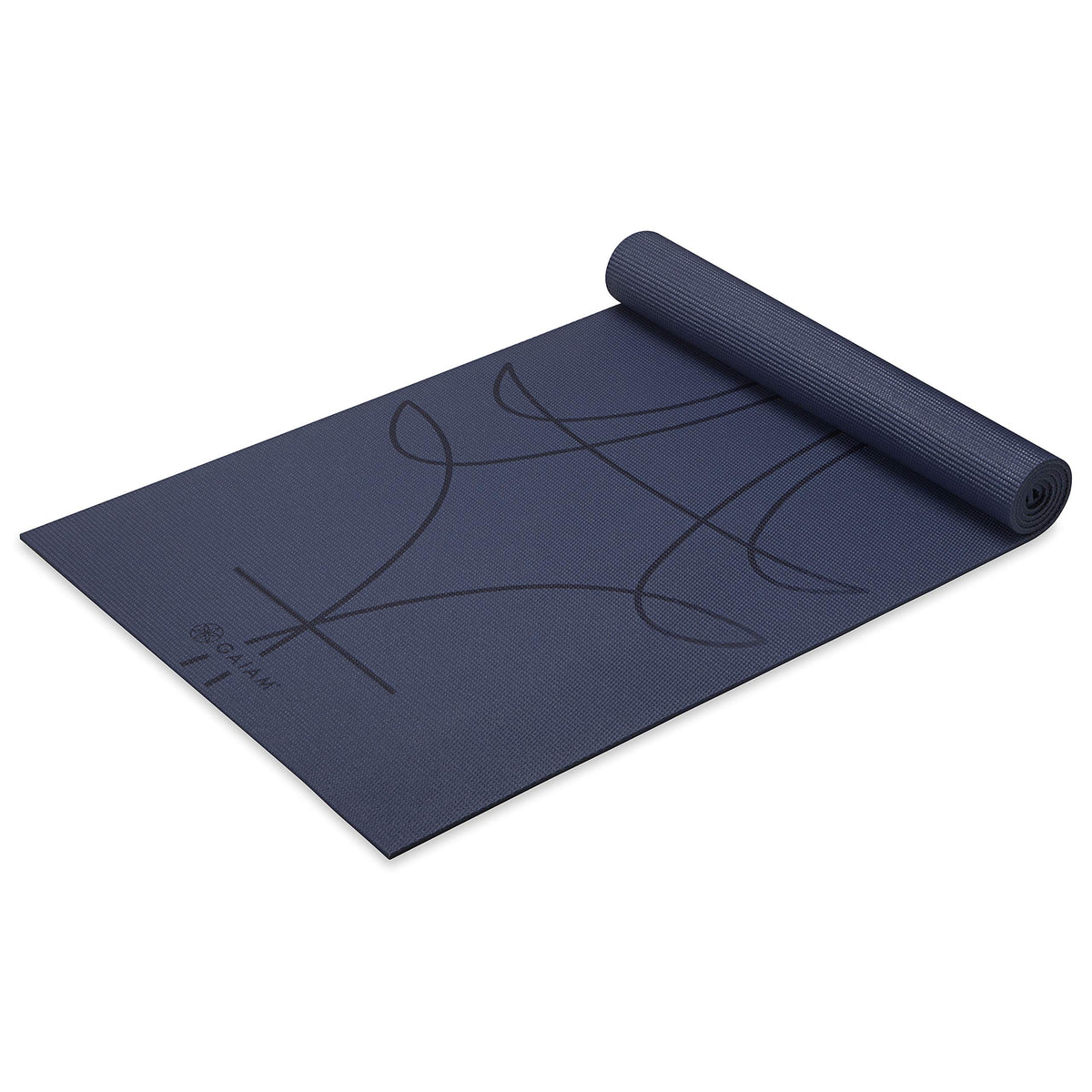 Premium Yoga Mat, 6mm Thick Print Mat (Ink)