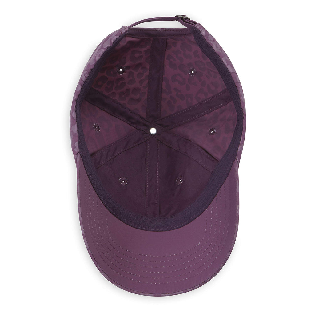 Classic Fitness Hat, Adjustable Cap, Women (Leopard Print Rose)