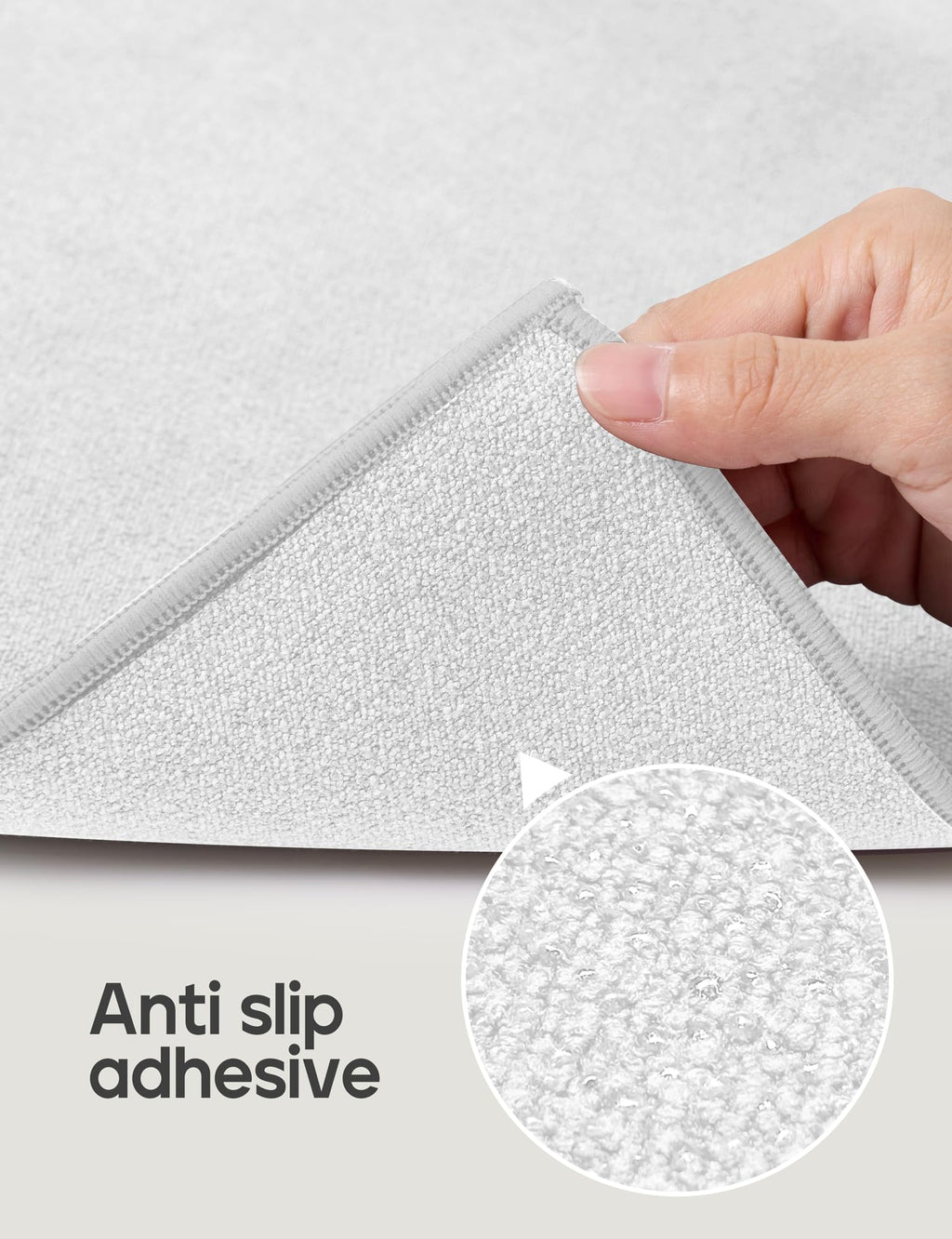 Yoga Mat Towel Non Slip for Hot Yoga Towel with Silicone Grip & Free Spray Bottle, 72"X26" Extra Large Microfiber Yoga Towel for Bikram, Pilates, Fitness (Light Grey)