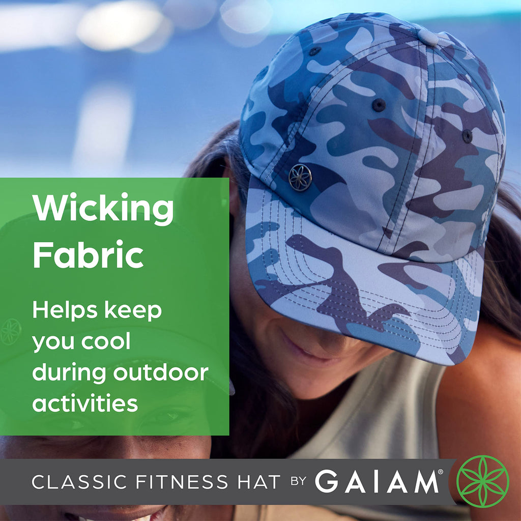 Classic Fitness Hat, Adjustable Cap, Women (Leopard Print Rose)