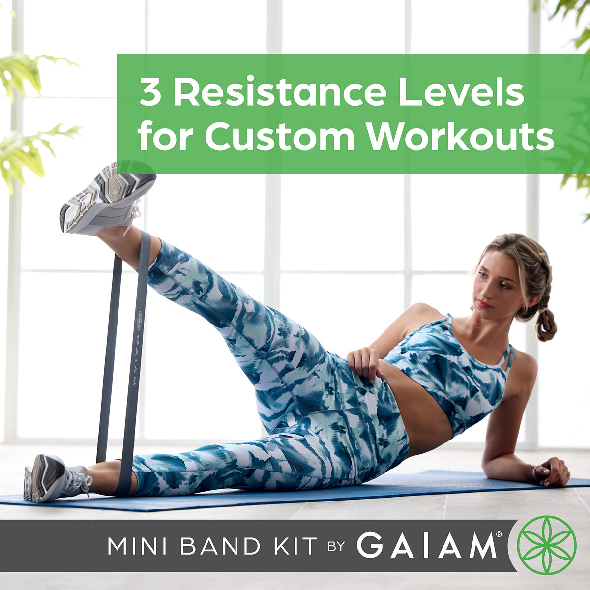 Restore Mini Loop Band Kit, Light/Med/Heavy, 3-Pack