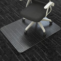 Chair Mat for Carpeted Floor,48''×36'' PVC Carpet Protector for Low Pile Carpets Heavy Duty Effective Grip Anti-Slip,Won't Crack,Easy to Clean for Office and Home