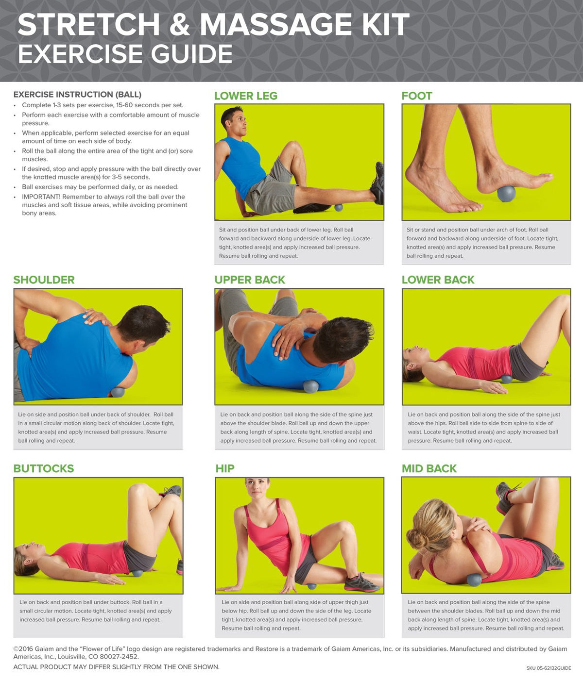 Restore Stretch & Massage Kit, Resistance Set
