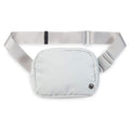 Sidekick Waist Pack - Storage Belt Bag for Women And Men - Adjustable Belt With Lightweight Pouch For The Gym & Studio, Dovetail