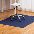 Office Chair Mat for Hardwood Floor Under Desk Computer Rolling Chair Mat for Wood/Tile Floor Non-Slip Heavy Duty Desk Rug PVC Plastic Hard Floor Protector 36" x 48"(Indigo)