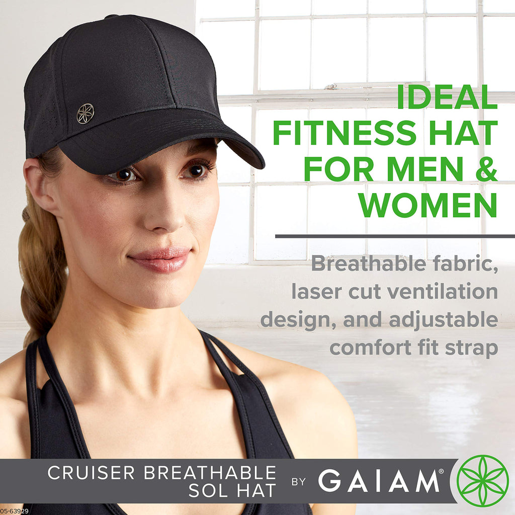 Women's Baseball Cap - Classic Womens Ball Cap with Breathable Sol Design to Keep Cool in Summer, Cute Baseball Caps for Women with Ponytail Holder & Premade Bill for Built-In SPF, Black