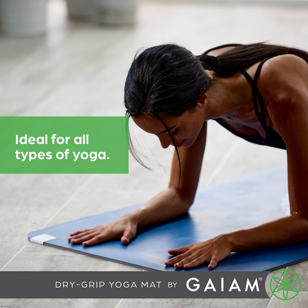 Dry-Grip Yoga Mat, Non-Slip, Hot Yoga (Camo)