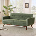 77.2" W Loveseat Sofa, Solid & Easy to Install Small Couch for Bedroom, Office, Apartment, Green
