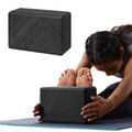 Yoga Block, EVA Foam for Balance & Stretch (1 Block, Navajo Black)