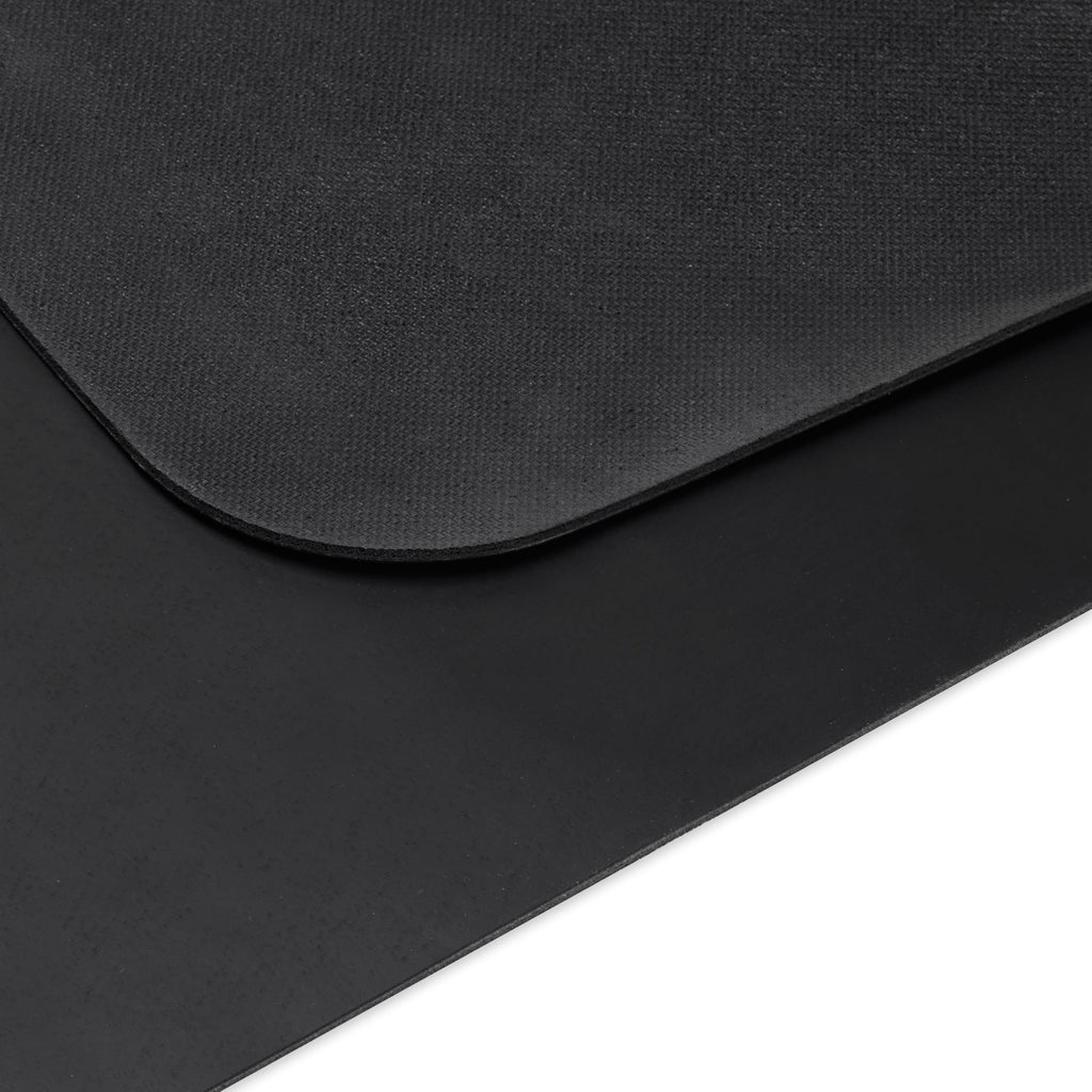 Dry Grip Yoga Mat (3 mm, Black), Lightweight, Non Slip Exercise Mat