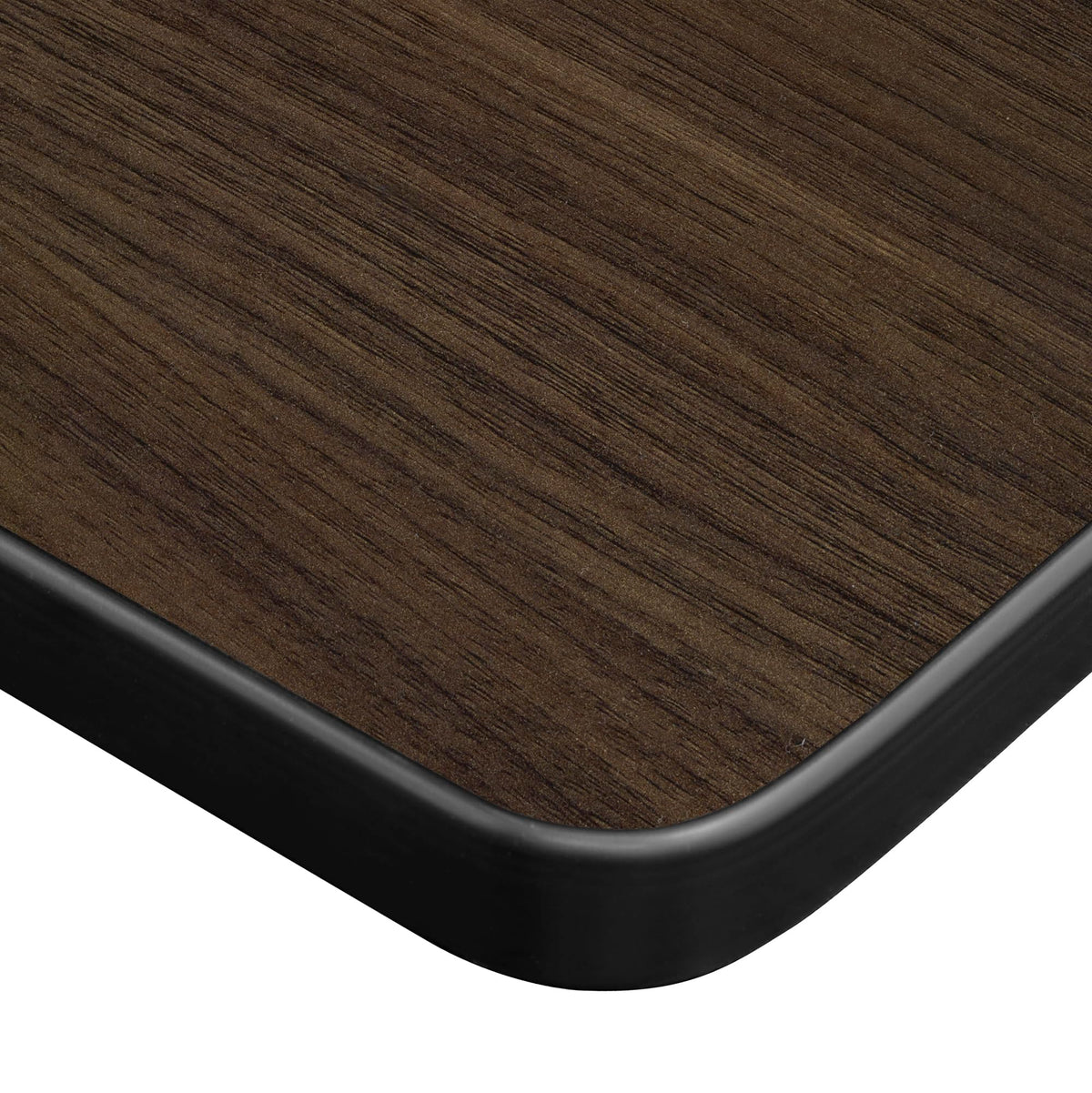 Kobe 60 x 30 in. Flip-Top Training Nesting Table- Neo Walnut