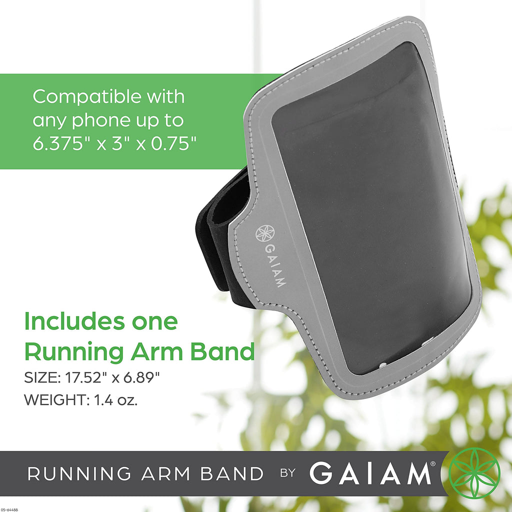 Running Arm Band - Clear Window Phone Holder with AirPods Bag or Keys Pocket - for Jogging, Walking, and Running, Exercise & Fitness - Adjustable, Moisture-Wicking, and Durable Protection