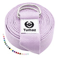 Yoga Strap for Stretching with Adjustable D-Ring, 6/8/10 ft
