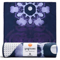 Yogitoes Hot Yoga Mat Towel - 71" | Moisture Activated Grip | Patented Silicone Nubs | Highly Absorbent, Durable & Easy Care | Made from Recycled Materials | 71 x 24 Inches | Chakra Residence