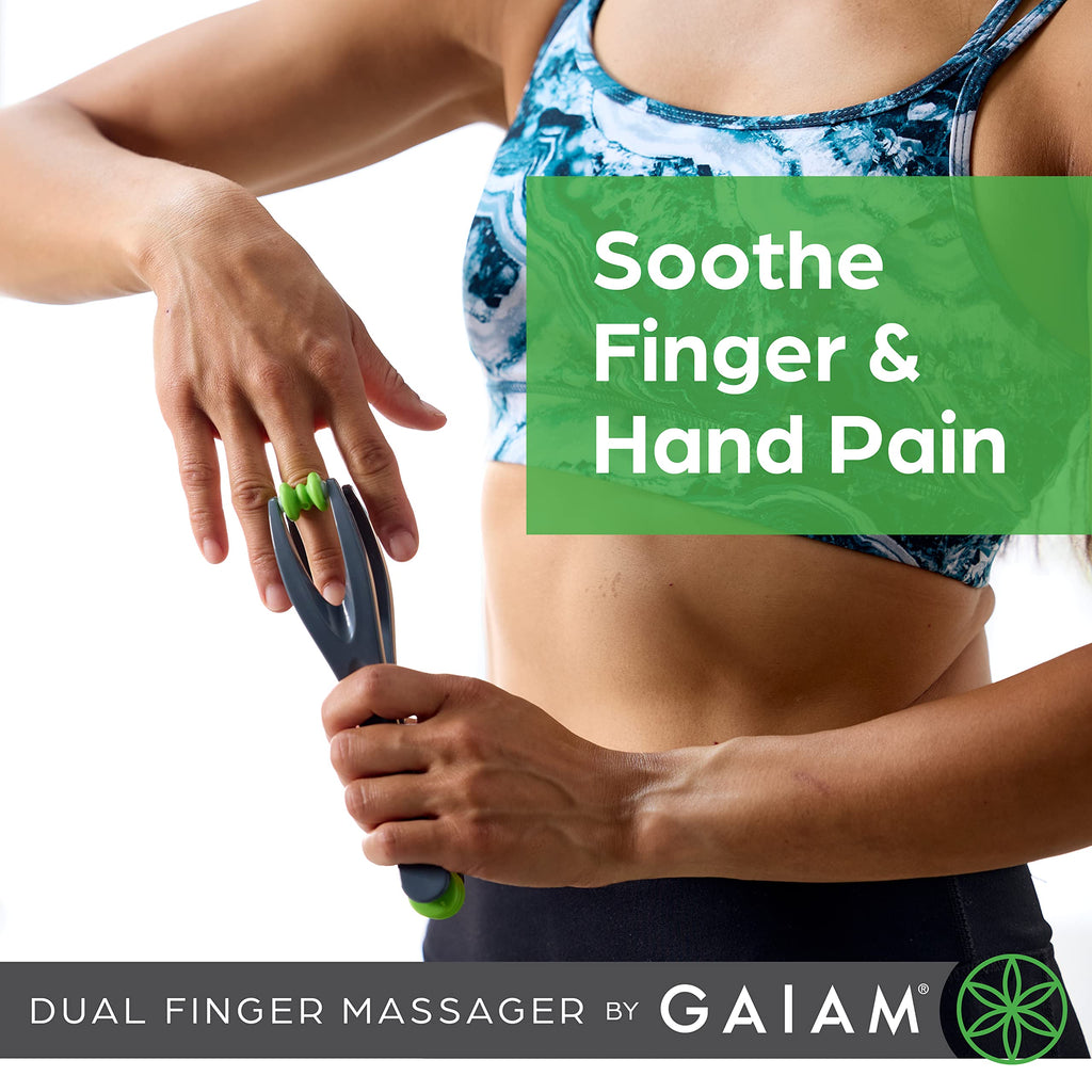 Finger Massager, Dual-Sided Hand Roller Tool
