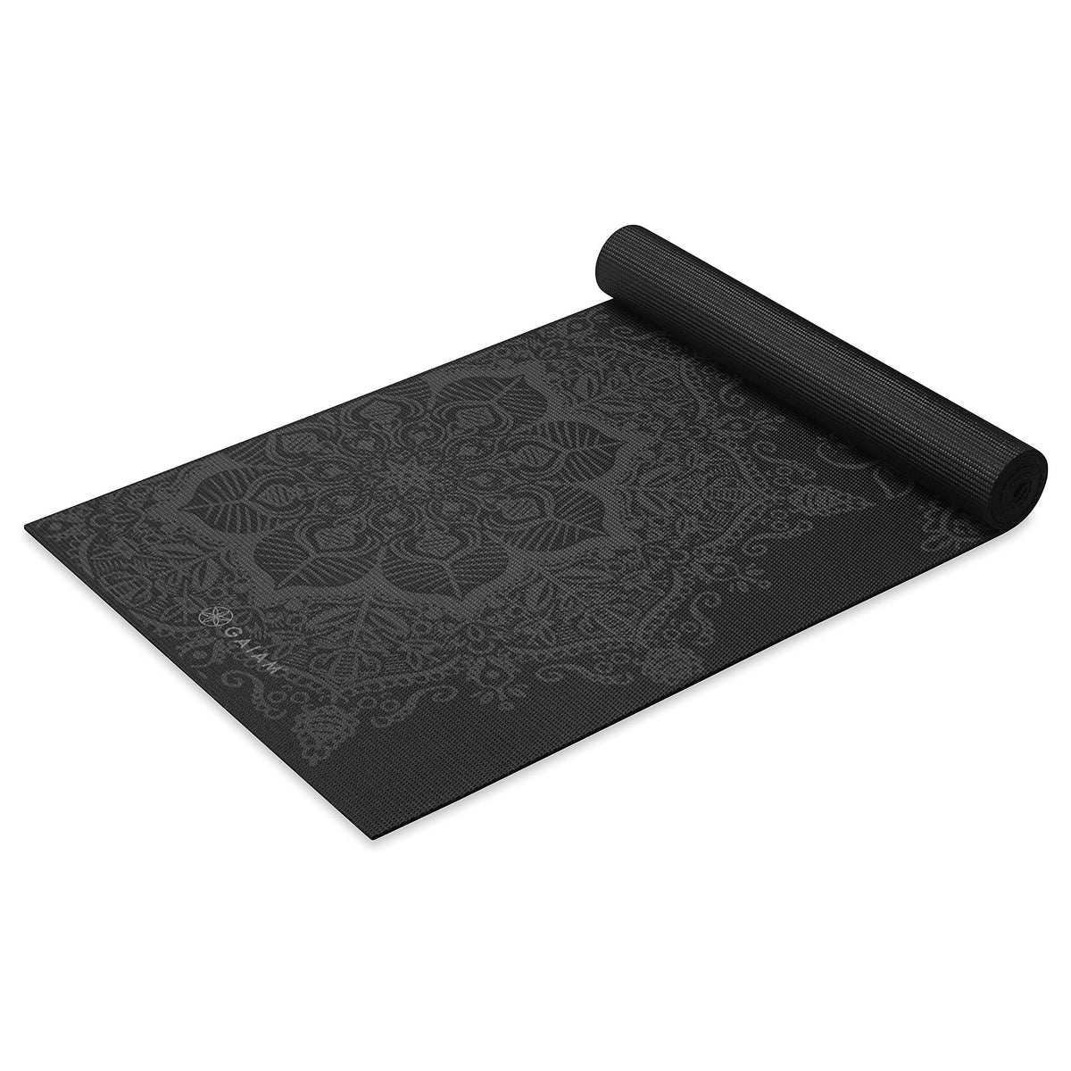 Premium Yoga Mat, 6mm Thick Print Mat (Midnight Mandala)