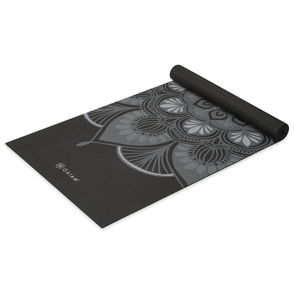 Yoga Mat Classic Print, 4mm Non-Slip Mat (Mystic Ink)
