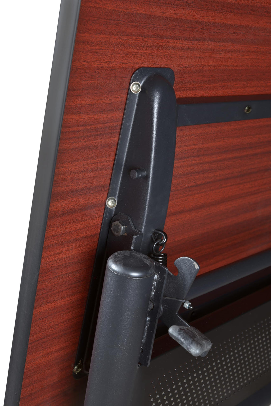 Kobe 72" Flip Top Mobile Training Table- Mahogany