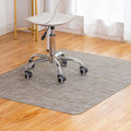 Office Chair Mat for Hardwood Floor Under Desk Computer Rolling Chair Mat for Wood/Tile Floor Non-Slip Heavy Duty Desk Rug PVC Plastic Hard Floor Protector 36" x 48" (Soapstone)