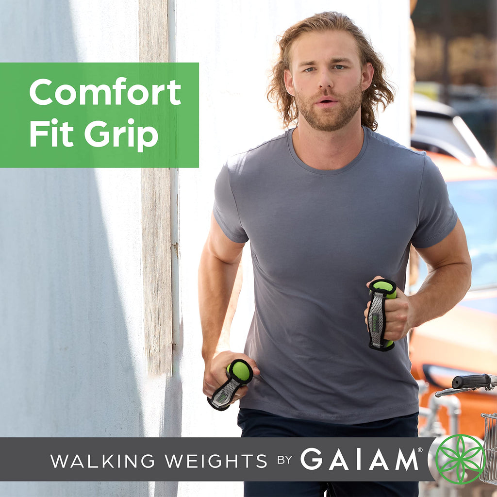 Soft Walking Hand Weights with Strap, 4lb Set Women Men (4LB Set)