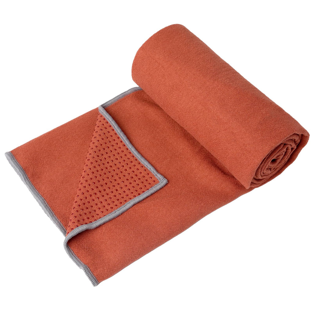 Non Slip Hot Yoga Mat Towel with Grip Dots, 72" x 24"