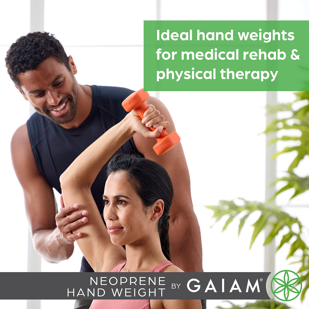Neoprene Dumbbell Hand Weight, Non-Slip, Sold Singly (15LB Single)