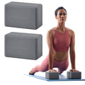 Yoga Block - Supportive Latex-Free Eva Foam - Soft Non-Slip Surface with Beveled Edges for Yoga, Pilates, Meditation - Yoga Accessories for Stability, Balance, Deepen Stretches