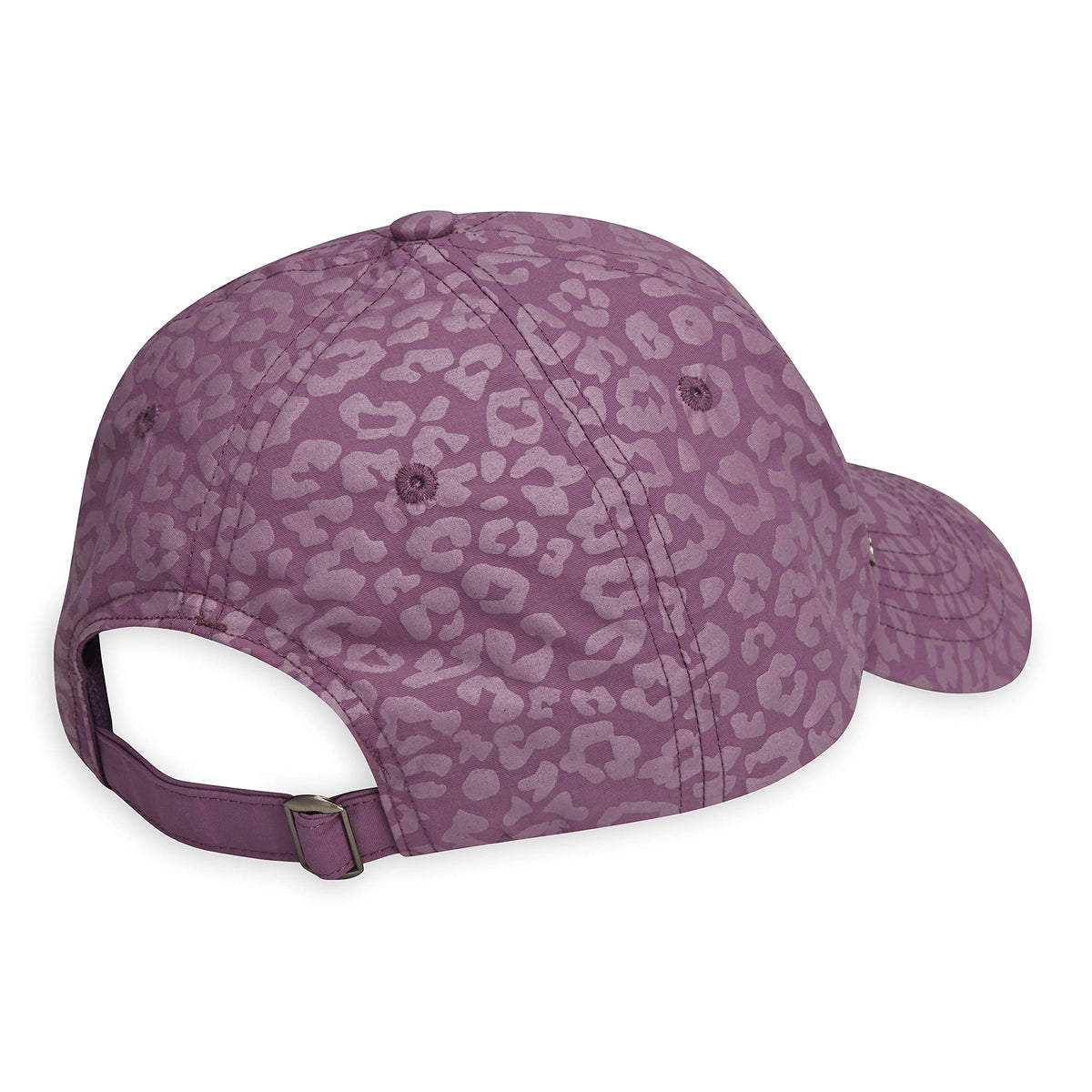 Classic Fitness Hat, Adjustable Cap, Women (Leopard Print Rose)