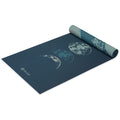 Reversible Yoga Mat, 6mm Thick Print Mat (Lunar Wave)