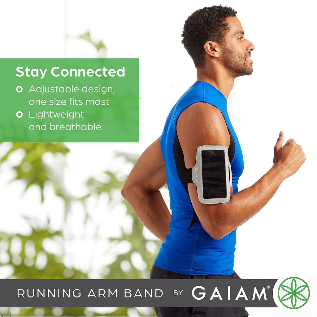 Running Arm Band - Clear Window Phone Holder with AirPods Bag or Keys Pocket - for Jogging, Walking, and Running, Exercise & Fitness - Adjustable, Moisture-Wicking, and Durable Protection