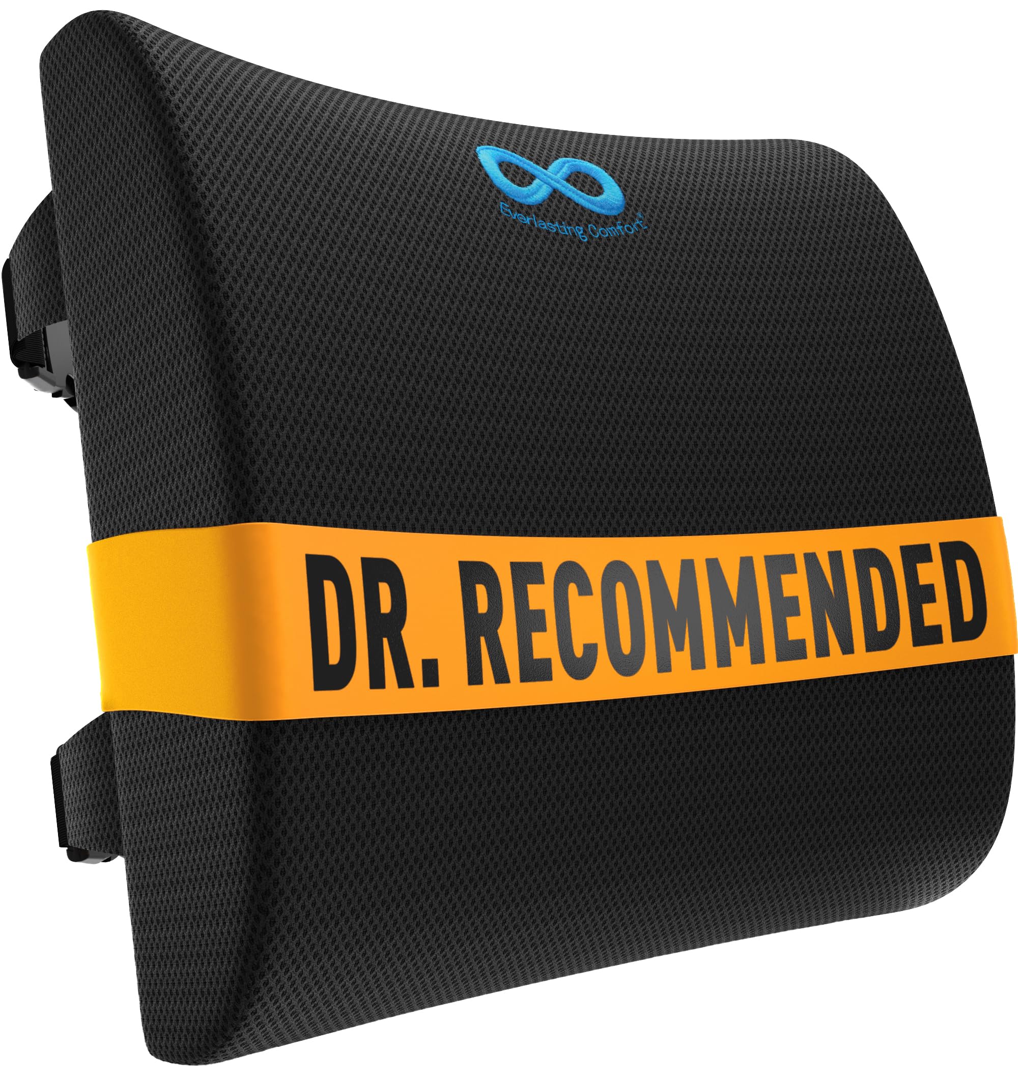 The Original Lumbar Support Pillow for Office Chair - Improves Posture, Promotes Back Pain Relief - Superior Back Support for Gaming and Desk Chairs - Lumbar Pillow for Car, Couch