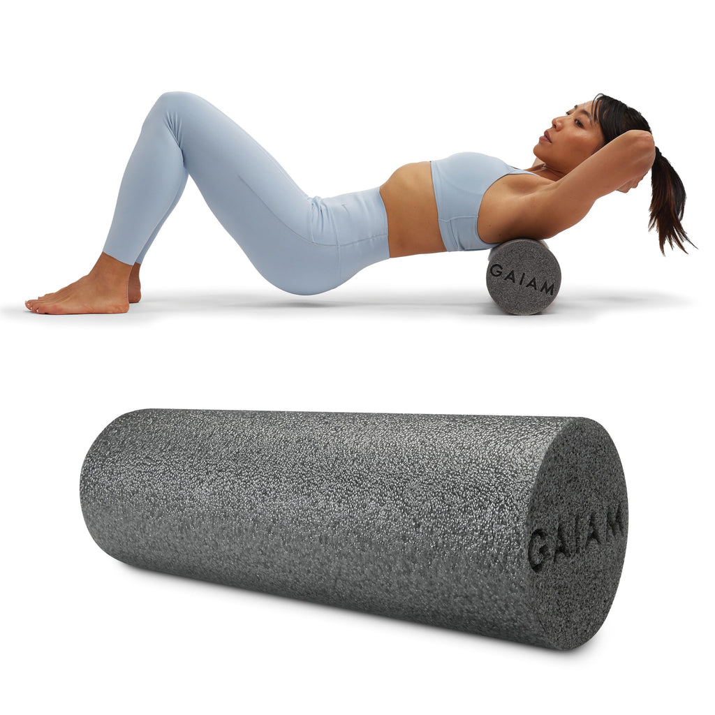 Restore Foam Roller, Muscle Recovery, 18" (Grey)