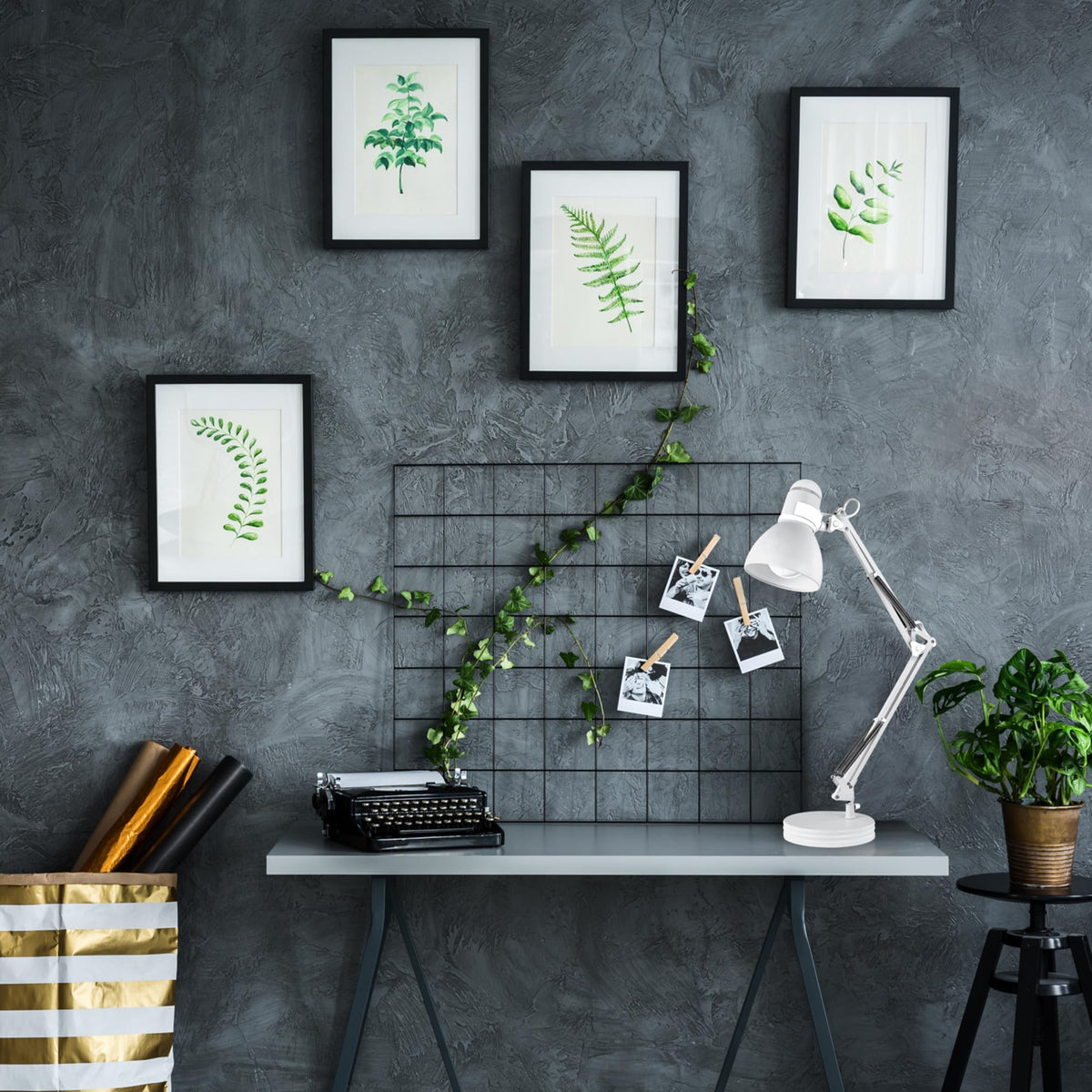 28" Swing Arm Architect Desk Lamp, Matte White, Rotary Switch on Shade, Partially Adjustable Arm, Modern Lighting for Bedroom or Office, Timeless, Indoor Lights