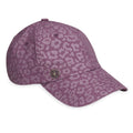 Classic Fitness Hat, Adjustable Cap, Women (Leopard Print Rose)