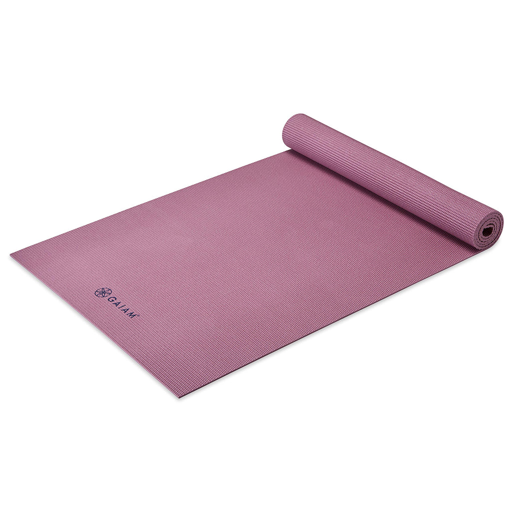 Premium Yoga Mat, 5mm Non-Slip Exercise Mat (Rosy Pink)