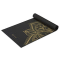 Premium Yoga Mat, 6mm Thick Print Mat (Metallic Bronze Medallion)