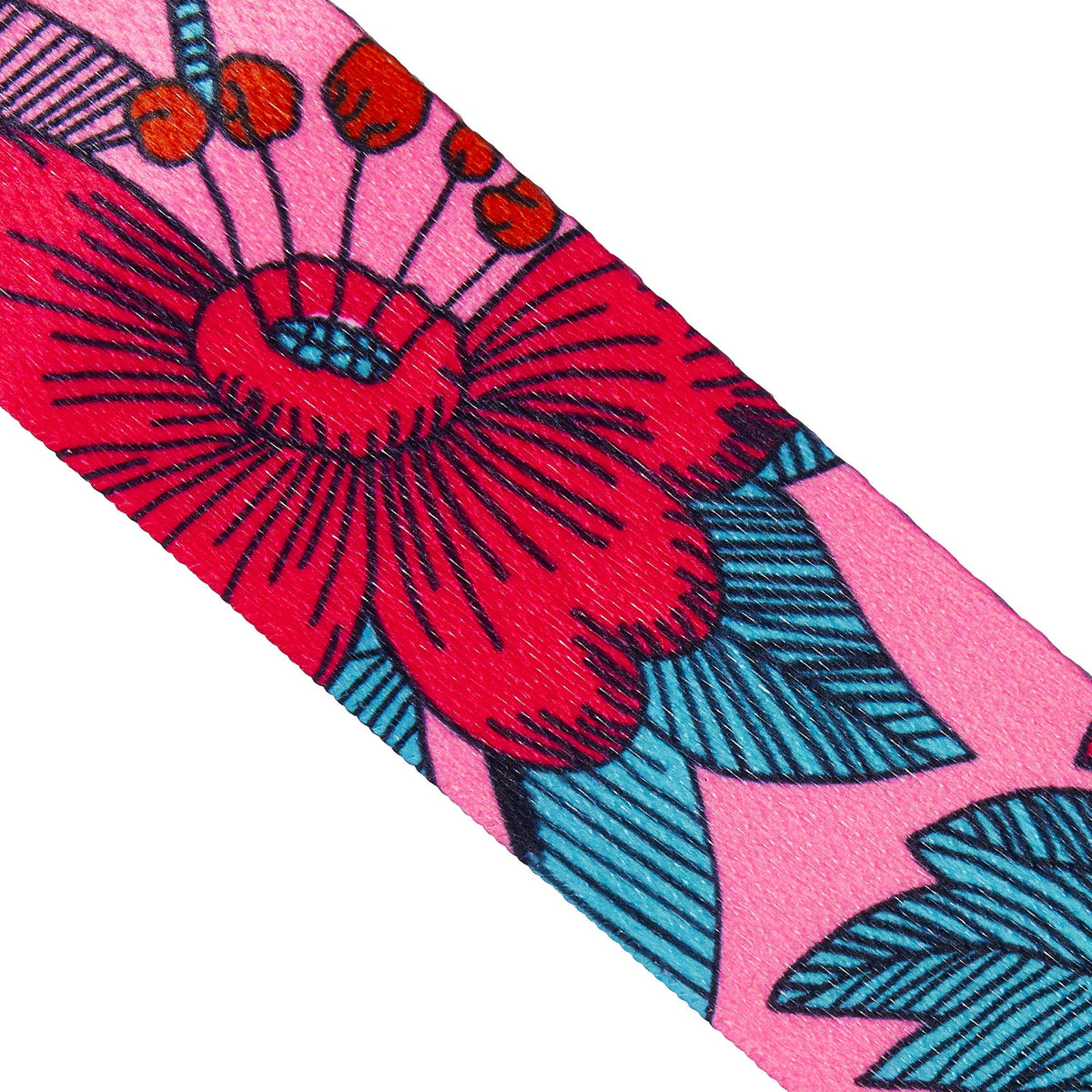 Yoga Mat Strap, Adjustable Durable Yoga Mat Carrier & Stretching Strap, 5.9feet, Multiple Color Choices (Flower,5.9feet)