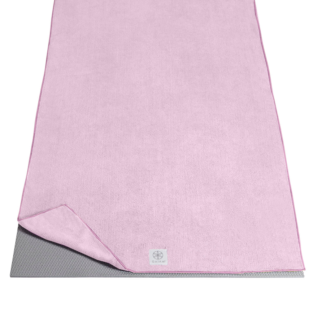 Yoga Mat Towel, Non-Slip Microfiber (Lilac Lace)