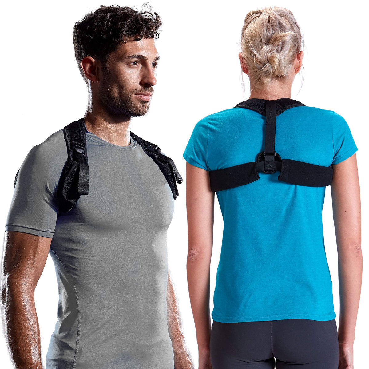 Restore Posture Corrector, Adjustable (Black)