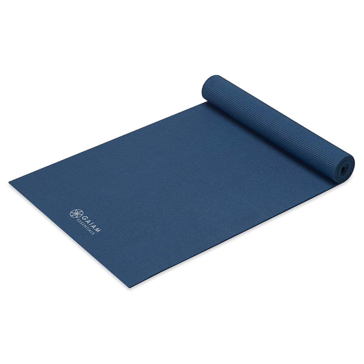 Essentials Yoga Mat, 6mm Non-Slip with Carrying Sling (Navy)