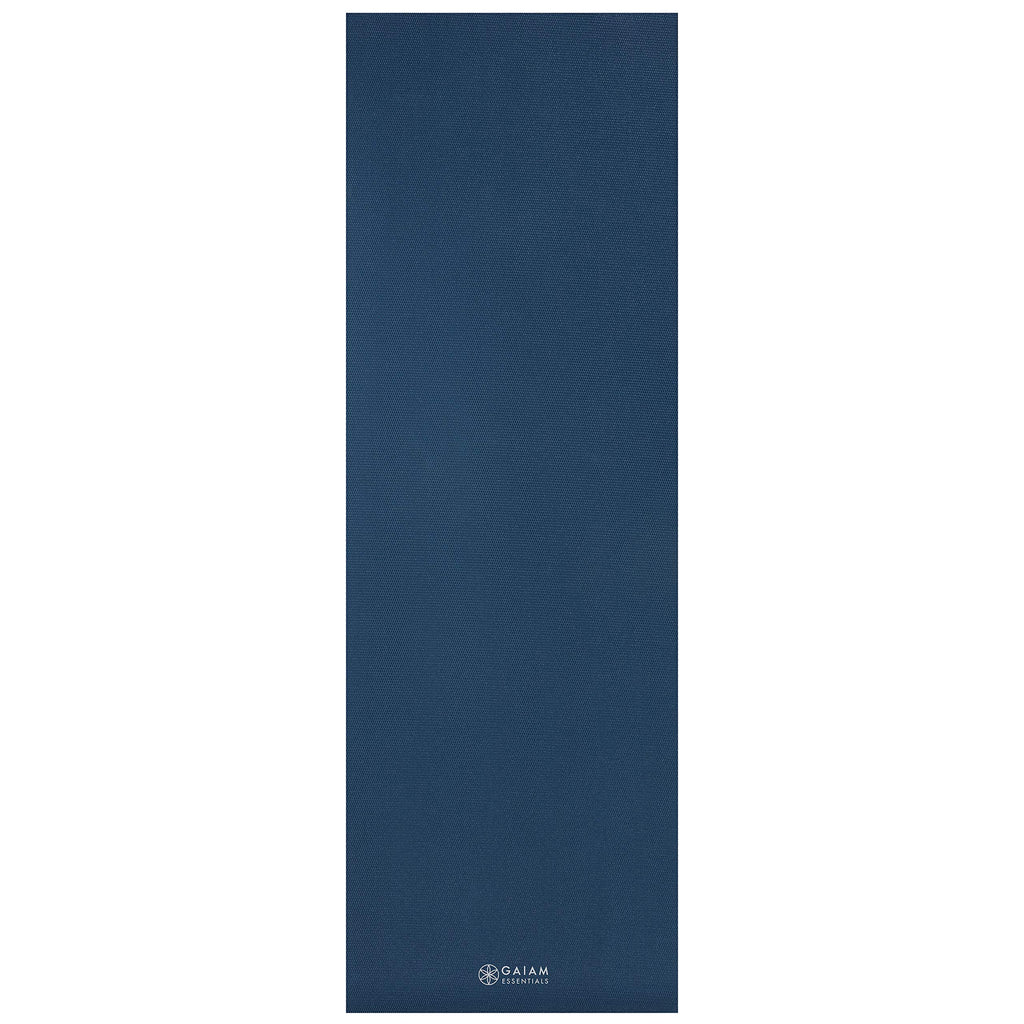 Essentials Yoga Mat, 6mm Non-Slip with Carrying Sling (Navy)