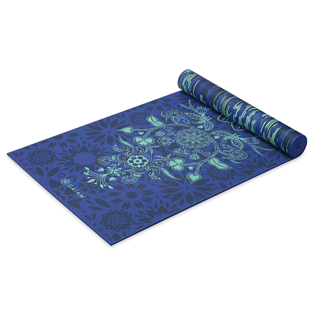 Reversible Yoga Mat, 6mm Thick Print Mat (Divine Impressions)