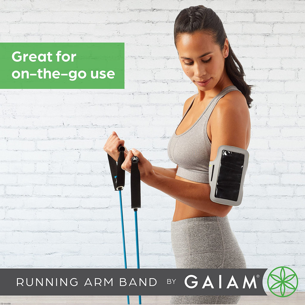 Running Arm Band - Clear Window Phone Holder with AirPods Bag or Keys Pocket - for Jogging, Walking, and Running, Exercise & Fitness - Adjustable, Moisture-Wicking, and Durable Protection