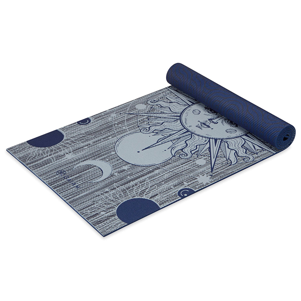 Reversible Yoga Mat, 6mm Thick Print Mat (Ethereal Beauty)